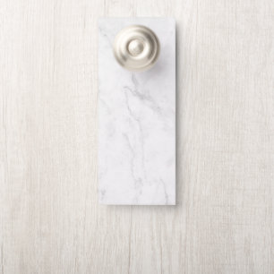 White Marble Door Hanger