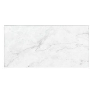 White Marble Door Sign