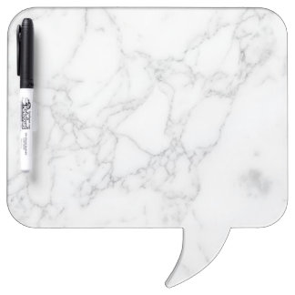 White Marble Dry Erase Board