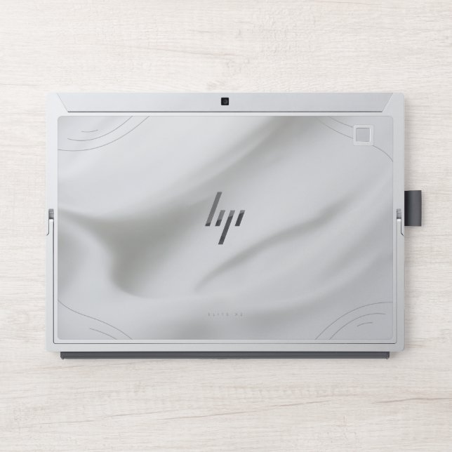 White Marble Elegant HP Elite x2 1013 G3 HP Laptop Skin (Front)