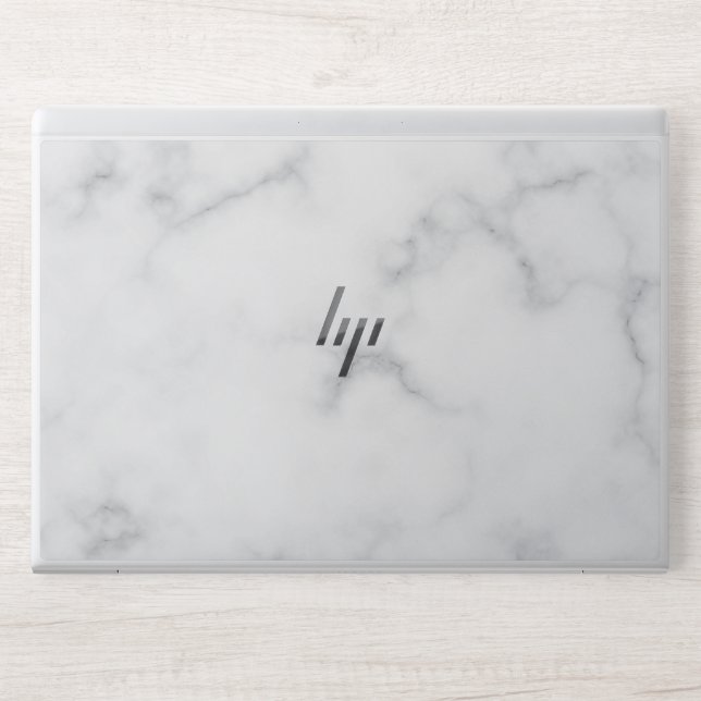 White Marble EliteBook 830 G5/G6, 735 G5/G6 HP Lap HP Laptop Skin (Front)