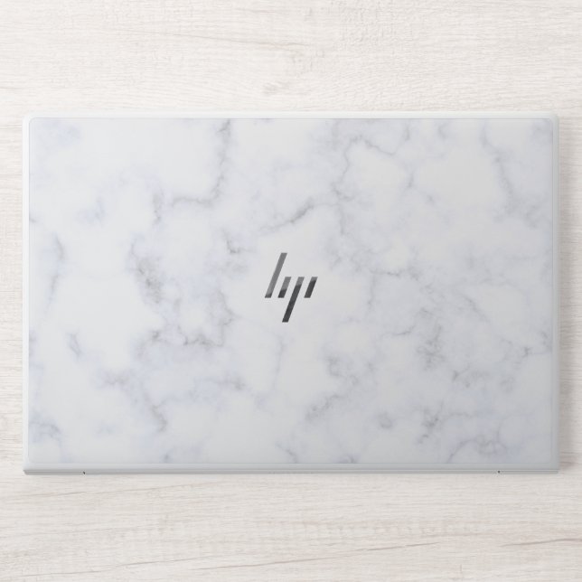 White Marble EliteBook 850 G5/G6, 755 G5/G6  HP La HP Laptop Skin (Front)