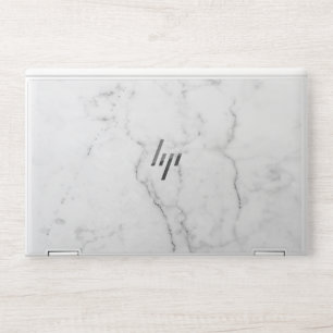 White Marble EliteBook X360 1030 G3/G4 HP Laptop Skin