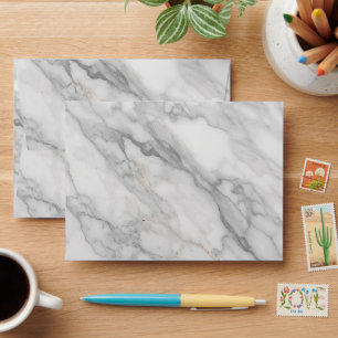 White Marble Envelope