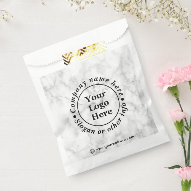 White marble favor bag (Sealed)