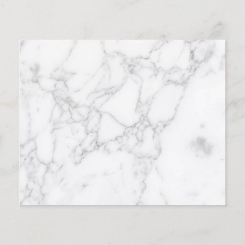 White Marble Flyer