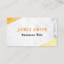 White Marble Gold Frame Design Qr Code