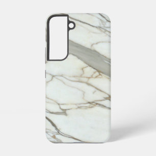 White marble granite luxury natural texture samsung galaxy s22 case