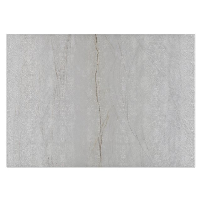 White Marble Grey Stone Cutting Board (Front)