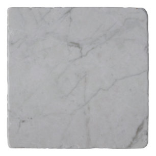 White Marble Grey Trivet
