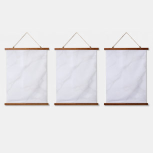 White Marble Hanging Tapestry