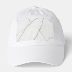 White Marble Hat