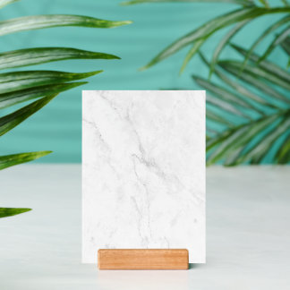 White Marble Holder