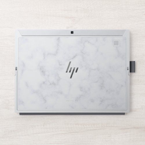 White Marble HP Elite x2 1013 G3 HP Laptop Skin