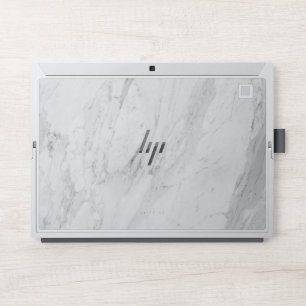 White marble HP Elite x2 1013 G3 HP Laptop Skin