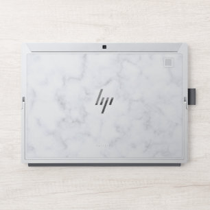 White Marble HP Elite x2 1013 G3 Laptop Skin