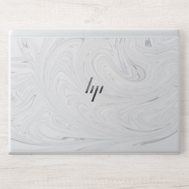 White Marble HP EliteBook 830 G5/G6, 735 G5/G6   H Laptop Skin (Front)