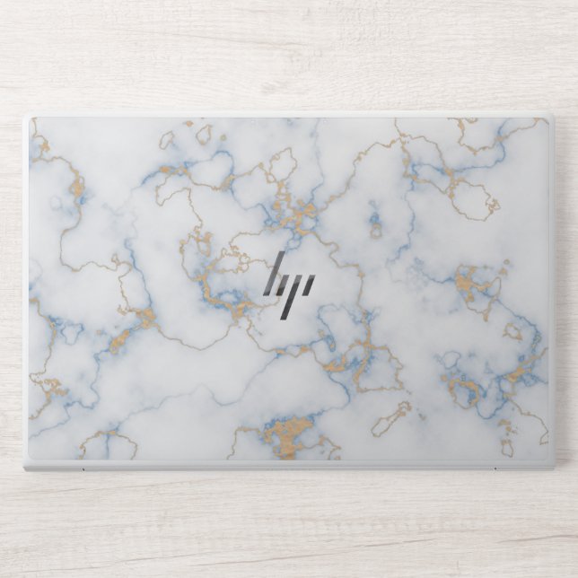  White marble HP EliteBook 850 G5/G6  HP Laptop Skin (Front)
