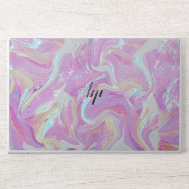 White marble HP EliteBook 850 G5/G6  HP Laptop Skin (Front)