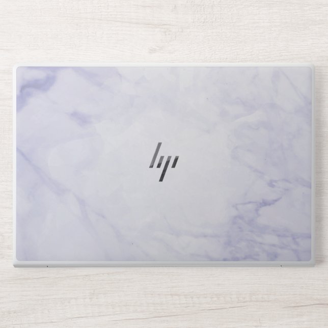  White marble HP EliteBook 850  HP Laptop Skin (Front)