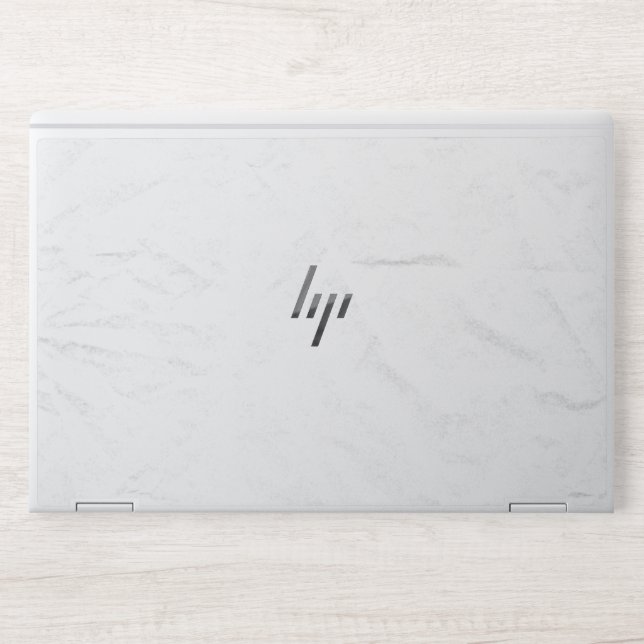  White Marble HP EliteBook X360 1030 G2 HP Laptop Skin (Front)
