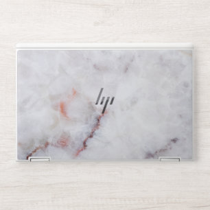 White marble HP EliteBook X360 1030 hp laptop skin