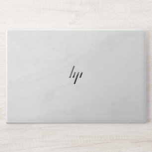 White Marble HP Laptop Skin