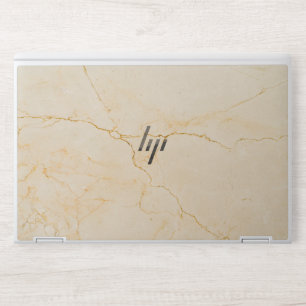 White Marble HP Laptop Skin