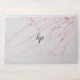 White Marble HP Laptop Skin