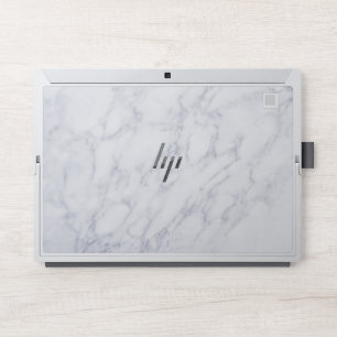 white marble HP Laptop Skin