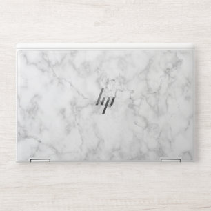 White Marble  HP Laptop Skin