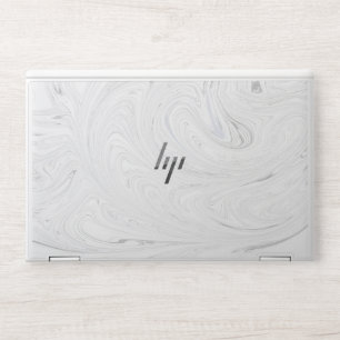 White Marble  HP Laptop Skin