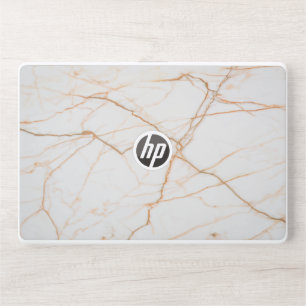 White Marble HP laptop skins, Skin