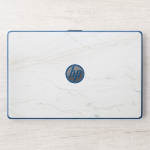 white marble HP Notebook 15_dw0091nr HP Laptop Skin