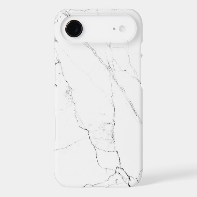 "white marble" iPhone 6 case (Back)