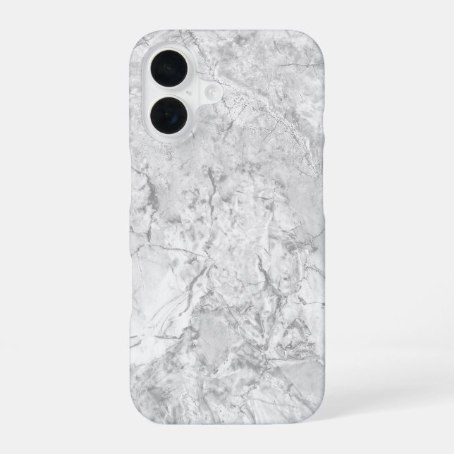 White Marble Iphone Case (Back)