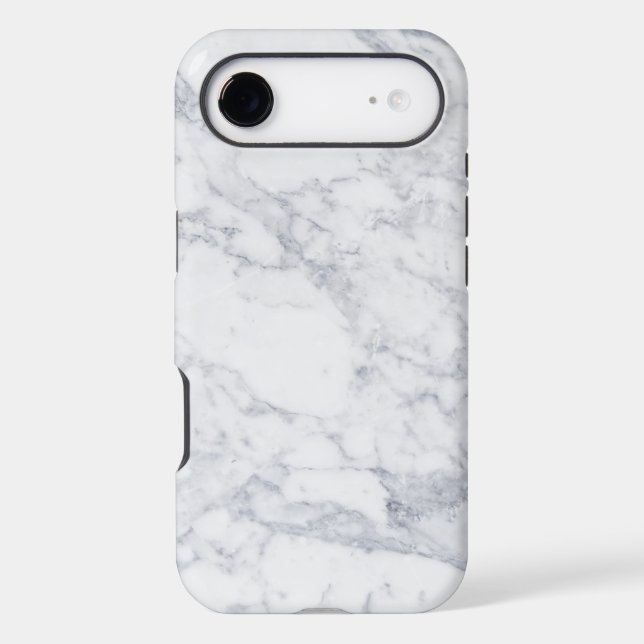 White Marble Iphone Case (Back)