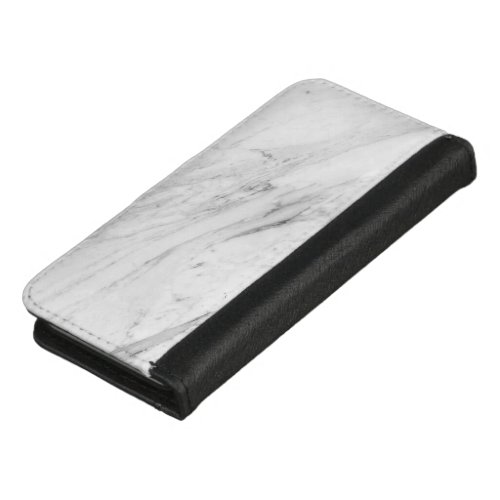 White Marble  iPhone 87 Wallet Case