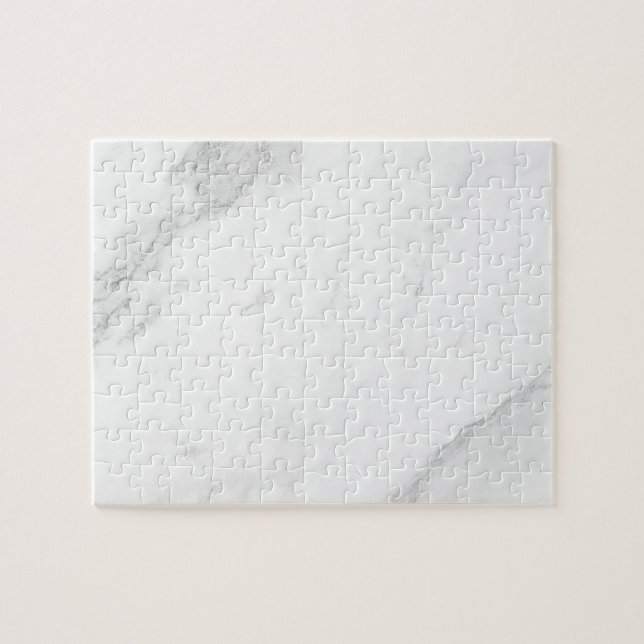 White Marble  Jigsaw Puzzle (Horizontal)
