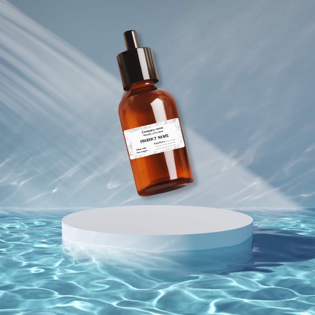 White marble label (Creator Uploaded)