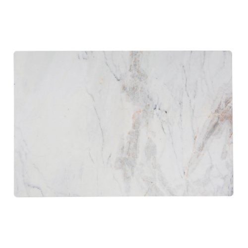 White Marble Laminated Placemat