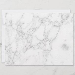 White Marble Letterhead