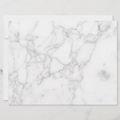 White Marble Letterhead