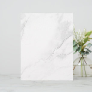 White Marble Letterhead