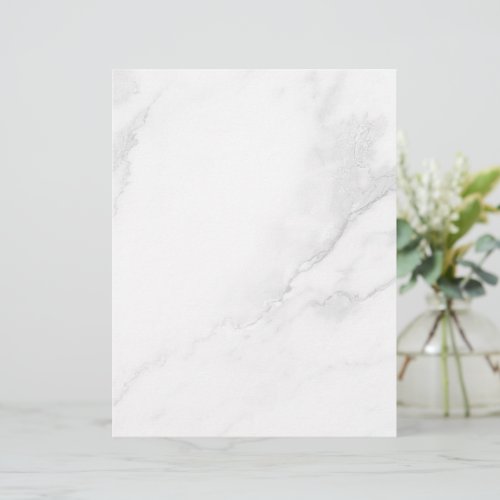 White Marble Letterhead