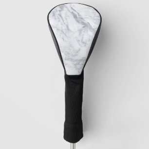 White Marble Look Golf Head Cover