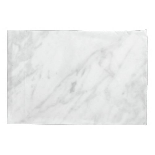 White Marble Look Pillowcase