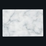 white marble look placemat<br><div class="desc">white marble look placemat</div>
