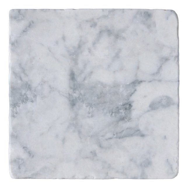 White Marble Look Trivet (Front)