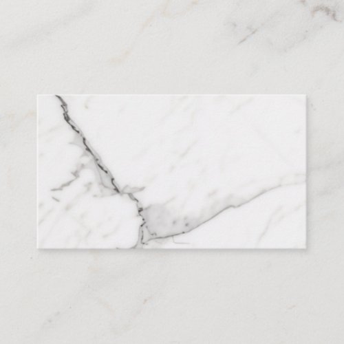 White Marble Loyalty Card